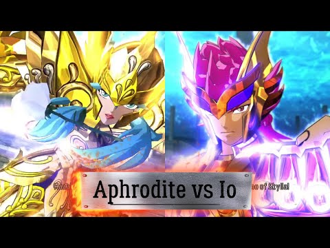 Saint Seiya: Soldiers Soul - Aphrodite (God Cloth) vs Io (5 Round)