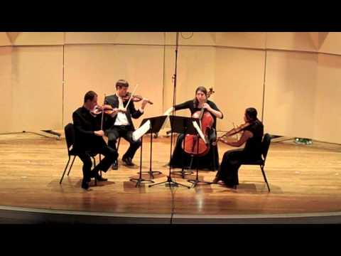Tchaikovsky String Quartet Op. 11 - II. Andante cantabile (Kontras Quartet)