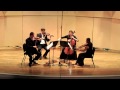 Tchaikovsky String Quartet Op. 11 - II. Andante cantabile (Kontras Quartet)