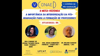 “A importância da Interiorização da Pós-Graduação para a Formação de Professores”