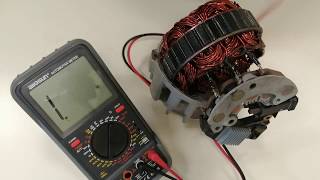 Mantenimiento Alternador 5 Desarme y uso de ohmetro