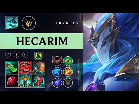 Hecarim Jungle vs Udyr - BR Grandmaster Patch 26.01