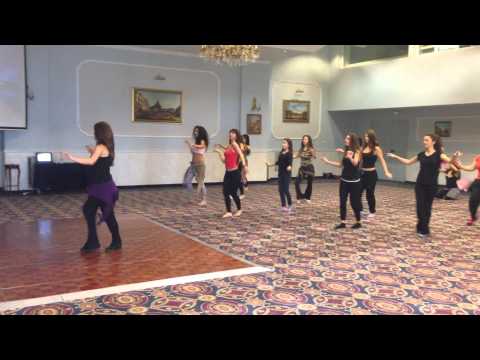 LdB Greece 2014 - Drum solo Workshop with Lia Verra