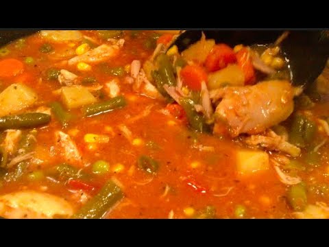 PRESTO SLOW COOKER / Hearty, Savory, Chicken Vegetable...