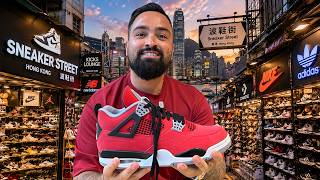 Inside the LARGEST SNEAKER MARKET in HONG KONG 🇭🇰