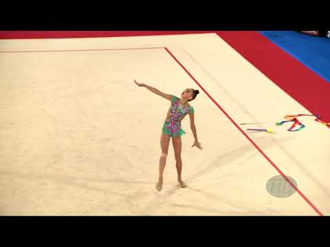 RAKHIMOVA Yosmina (UZB) - 2019 Rhythmic Junior Worlds, Moscow (RUS) - Qualifications Clubs