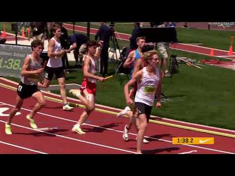 2022 Nike Outdoor Nationals 1600SMR 2nd Place