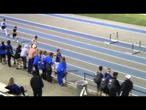 M Gednov - VarB 300m H at CA Relays 3-18-16