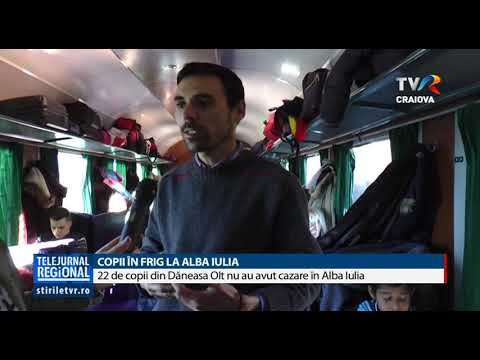 COPII ÎN FRIG LA ALBA IULIA