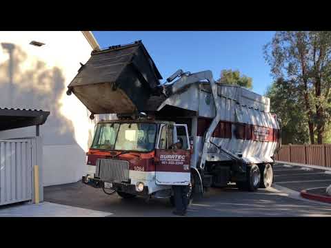 Burrtec Autocar WXLL FF Gomez Front Loader Garbage Truck