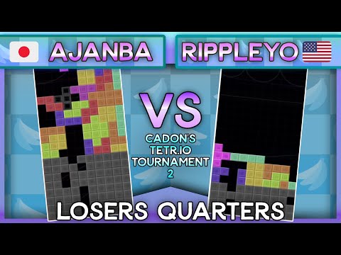 Cadon's Tetr.io Tournament 2 - Ajanba Vs. Rippleyo - Losers Quarters