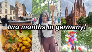 living in germany for the summer 🇩🇪 : visiting downtown, trying new foods, shopping, + more!