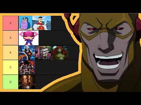 Comic Book Villain's Tier List!