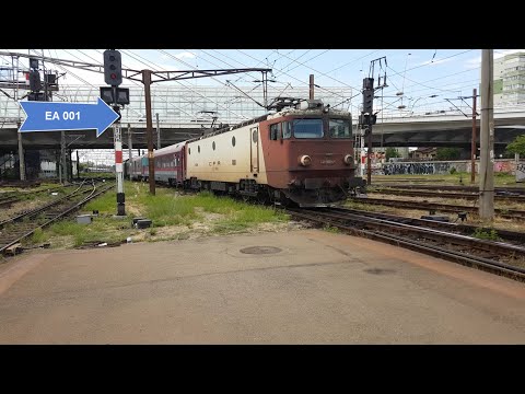 EA001 cu trenul de la Constanța