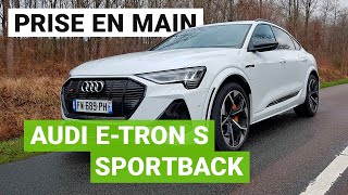 AUDI e-TRON S Sportback : un ogre de puissance