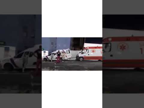 Colapso na Saúde, Pacientes com COVID aguardam dentro de ambulância na porta  do Hospital Espanhol