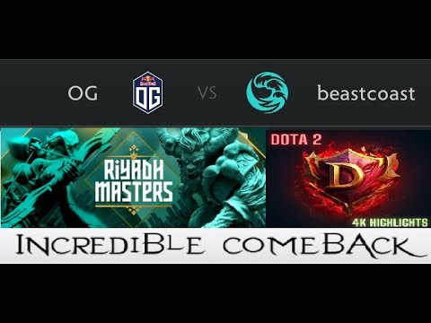 OG vs beastcoast Highlights | Play-In Stage Game | Incredible Comeback | True 4K 60fps Replay