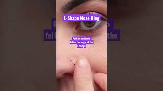 L-Shape Nose Rings