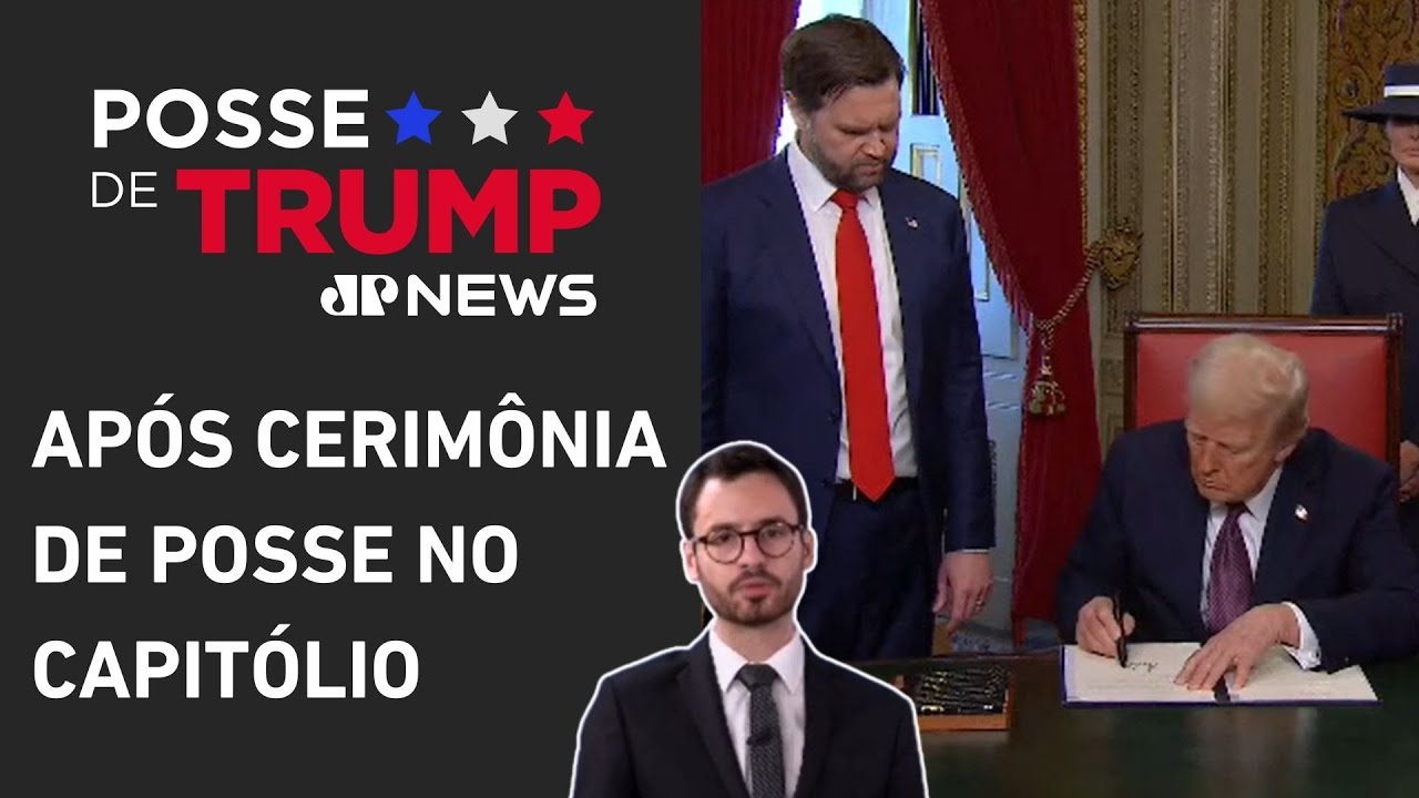 Trump assina primeiras ações do mandato como novo presidente dos EUA; Neitzke analisa