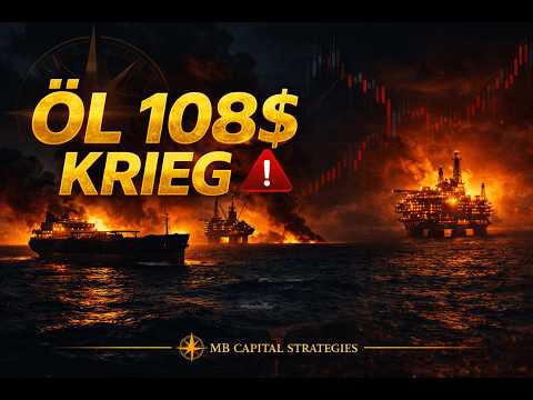 Iran eskaliert, Brent 108$, Fear & Greed bei 15 - Wochenr&uuml;ckblick KW12 2026 Thumbnail