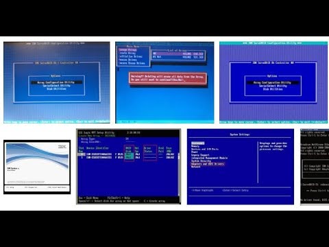 How to config RAID and setup Windows Server in IBM System X3650
