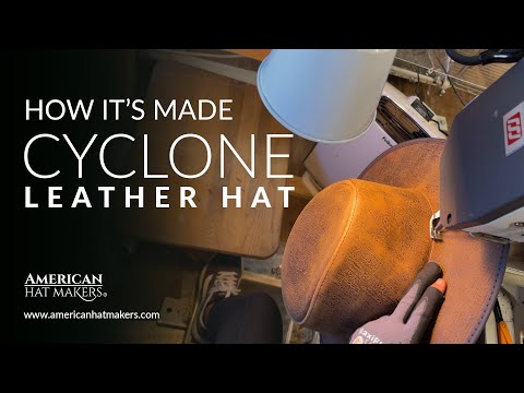 How It's Made - Watch Us Make A Cyclone Leather Cowboy...