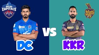 Score  board| IPL 2020| 3 October | DC vs KKR  |LIVE CHAT