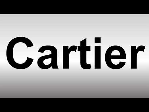 How to Pronounce Cartier