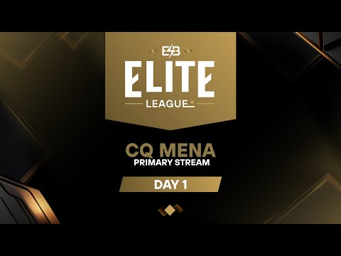 [EN] Elite League: MENA Closed Qualifier [Day 1]