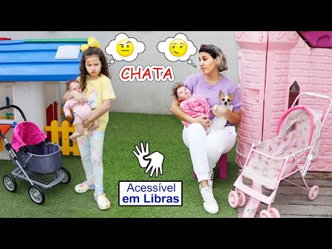 👋🏻 LIBRAS 👋 VALENTINA, REGRAS DE CONDUTA PARA VIZINHOS