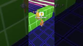 1 VS 1 BETWEEN BANANA AND GOLDEN BANANA.#stumbleguys#evilfire