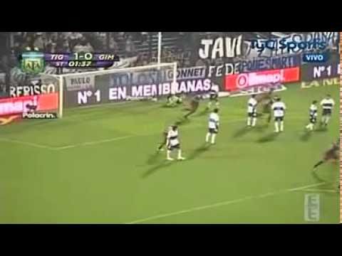 1' ST - Gol de Fernando Telechea - Tigre 2 vs Gimnasia 0