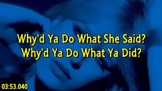 Marianne Faithfull - Why&#39;d Ya Do It? [lyrics] [AV 18+]