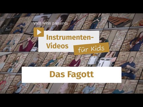 Das Fagott: Instrumentenvorstellvideos für Kids
