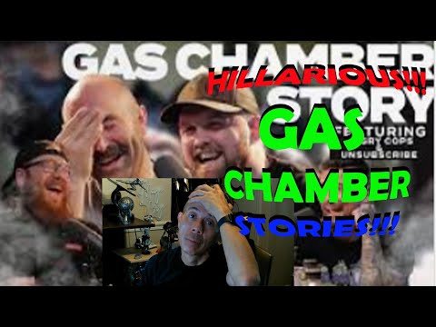 US Marine reaction to Gas Chamber Pranks And Stories - ft. @AngryCops  & @unsubscribepodcast