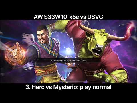 Alliance War S33W10 | x5e vs DSVG | Very messy start