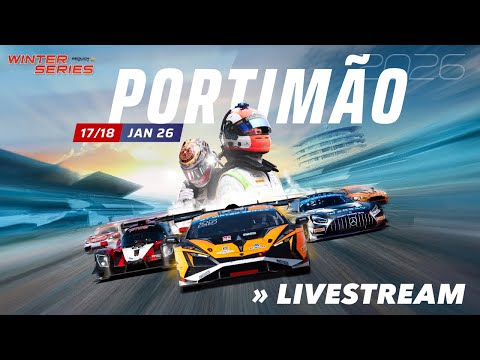 LIVE: GT Winter Series with GT3, GT4, Porsche, Ferrari Lamborghini - Portimão | Round 1 Sunday