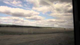 preview picture of video 'ポルトガル、ローカル線の車窓（Linha do Alentejo , Entre Funcheira e Beja）'