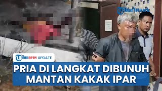Pria di Langkat Sumut Bersimbah Darah Dibunuh Mantan Kakak Ipar, Ribut Perkara Harta Gono-gini