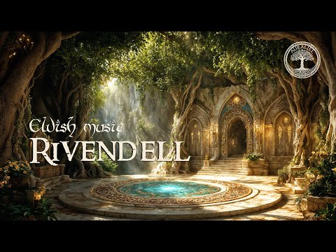 Flight Through Rivendell | Elven Ambience & Fantasy Music Inspired by The Lord of the Rings