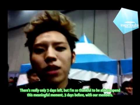 [INSPIRITSUBS] 111229 2011 SBS Gayo Daejun - Dongwoo's Selca
