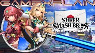 Smash Bros. Ultimate ANALYSIS - Pyra & Mythra Reveal Trailer (Secrets & Hidden Details)