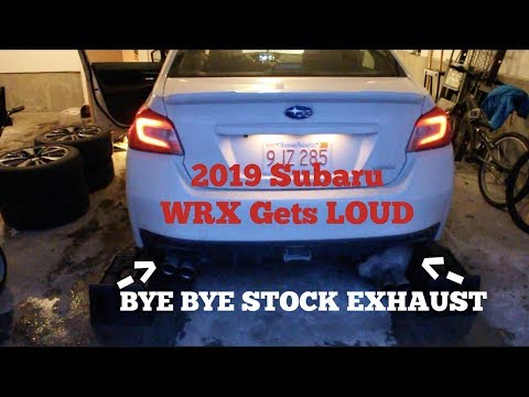 2019 Subaru WRX Gets LOUD!!! // Installing AWE Track Edition CB Exhaust