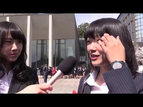 国際文化学科 平成28年度入学式