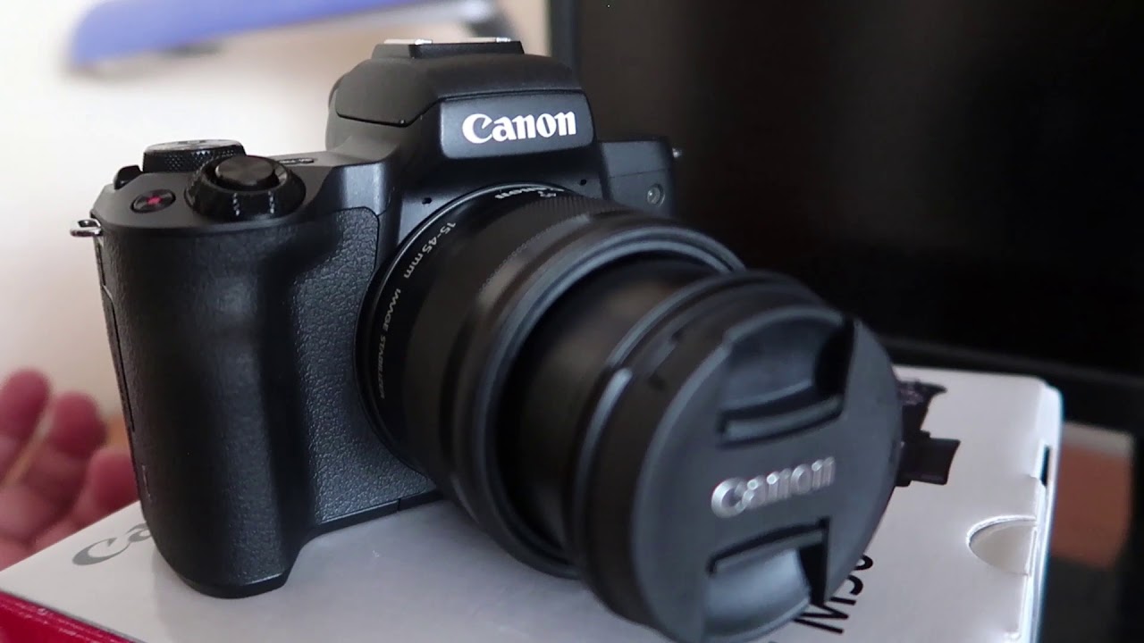 Беззеркальный фотоаппарат Canon EOS M50 kit EF-M 15-45mm f/3.5-6.3 IS STM черный