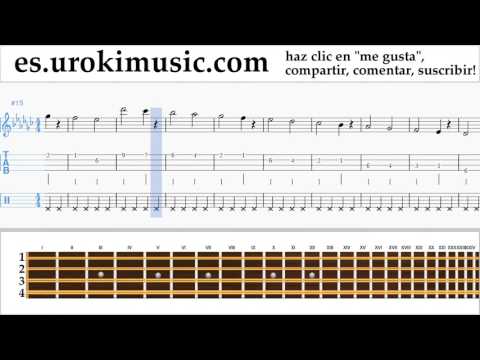 Como Tocar Mandolina Charlie Puth - Attention Tablatura Parte#1 ejercicios um-i927