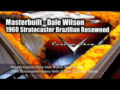 Fender Custom Shop Dale Wilson Masterbuilt Stratocaster- Wild West Open Box 📦 #55