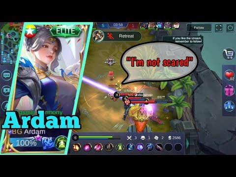 "I'm not scared" TowerDive By Ardam [Lunox Gameplay] + [Item Build]