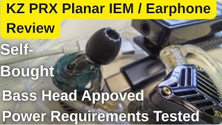 Video thumbnail for KZ PRX Earphones Review - Planar IEM's Are Just Better (Bass Head Approved) by André Talks Tech