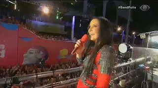 CLAUDIA LEITTE leva pipoca a LOUCURA com o hit BEIJAR NA BOCA | Band Folia 2020